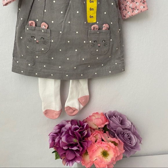 Carter’s 3-Piece baby dress, Size 6m, 9m, NWT - Picture 3 of 3